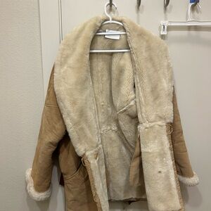 Cozy Tan Teddy Jacket